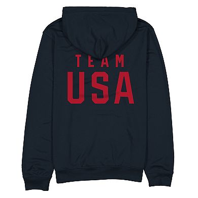 Men's New Era Navy Team USA Fleece Hoodie