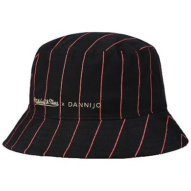 Men's Mitchell & Ness x DANNIJO  Black Chicago Bulls Bucket Hat