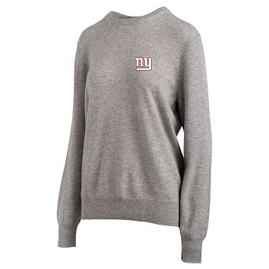 Men's NAADAM Gray New York Giants Cashmere Sweater