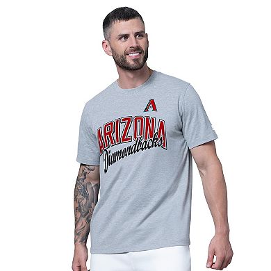 Men's Starter Red/Heather Gray Arizona Diamondbacks Two-Pack T-Shirt Set