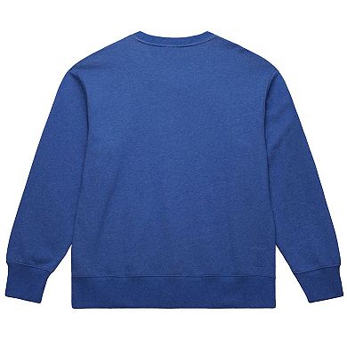 Men's Mitchell & Ness Royal Indianapolis Colts Indiana Nights Helmet Sweatshirt