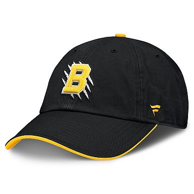 Men's Fanatics Black Boston Bruins 2026 NHL Stadium Series Authentic Pro Adjustable Hat