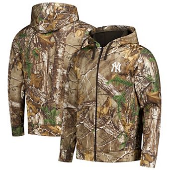 Men's Dunbrooke Camo New York Yankees Trophy Realtree Full-Zip Hoodie