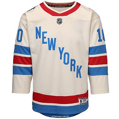 Youth Outerstuff Artemi Panarin White New York Rangers 2026 NHL Winter Classic Premier Jersey