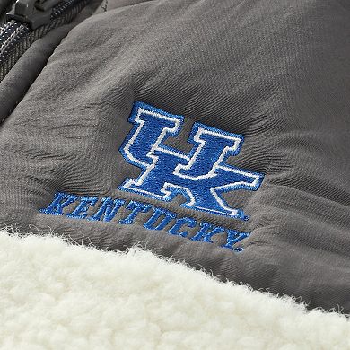 Youth Garb Charcoal Kentucky Wildcats Teddy Sherpa Jacket