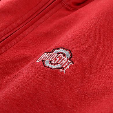 Women's johnnie-O Scarlet Ohio State Buckeyes Tomi Full-Zip Tri-Blend Jacket