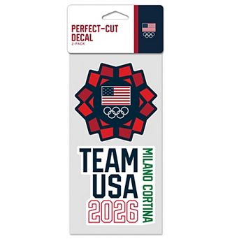 WinCraft Team USA 4" x 8" Perfect Cut Decal