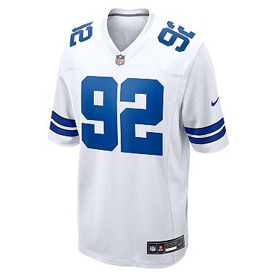 Men's Nike Quinnen Williams White Dallas Cowboys Game Jersey