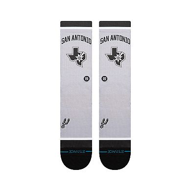 Stance San Antonio Spurs 2025/26 Statement Edition Crew Socks