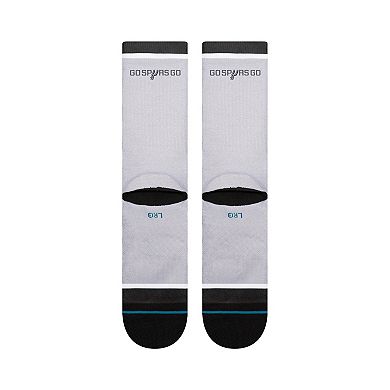 Stance San Antonio Spurs 2025/26 Statement Edition Crew Socks