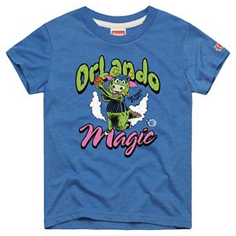 Youth Homage Blue Orlando Magic The Right Stuff Tri-Blend T-Shirt