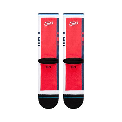 Stance LA Clippers 2025/26 Statement Edition Crew Socks