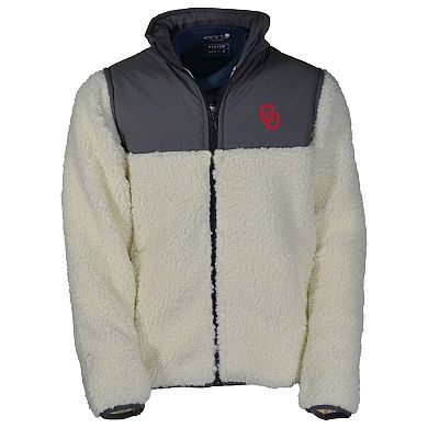 Youth Garb Charcoal Oklahoma Sooners Teddy Sherpa Jacket