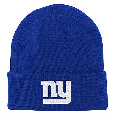 Youth Outerstuff Royal New York Giants Team Gradient Cuffed Knit Hat