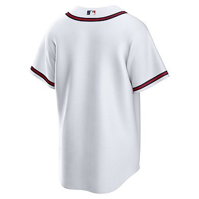 Men's Nike White Atlanta Braves Home Big & Tall Replica Jersey