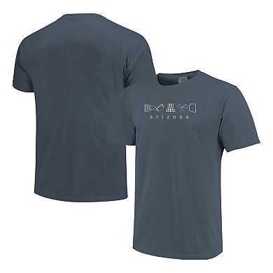 Women's Navy Arizona Wildcats Comfort Colors T-Shirt
