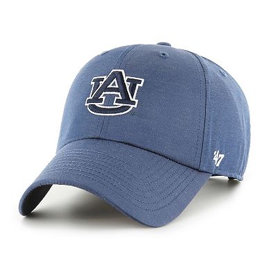 Men's '47 Light Blue Auburn Tigers Clean Up Adjustable Hat