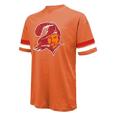 Men's Majestic Threads Baker Mayfield Orange Tampa Bay Buccaneers Oversized T-Shirt