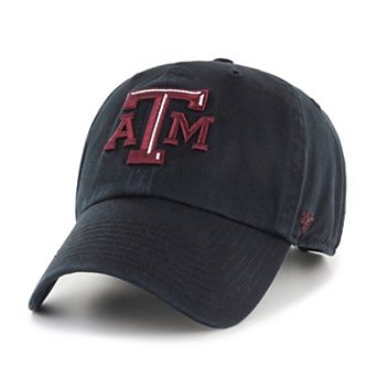 Men's '47 Black Texas A&M Aggies Clean Up Adjustable Hat