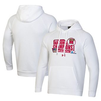Men's Under Armour White Maryland Terrapins 2006 NCAA Women's Basketball National Champions Rival Hoodie