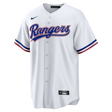 Men's Nike White Texas Rangers Home Big & Tall Replica Jersey