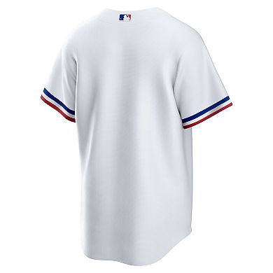 Men's Nike White Texas Rangers Home Big & Tall Replica Jersey