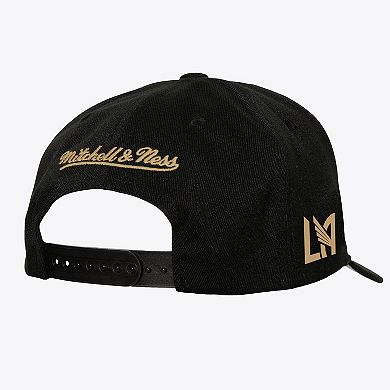Unisex Mitchell & Ness Black LAFC Playmaker Pro Pinch Snapback Hat