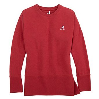 Women's johnnie-O Crimson Alabama Crimson Tide Brittany Tri-Blend Sweatshirt