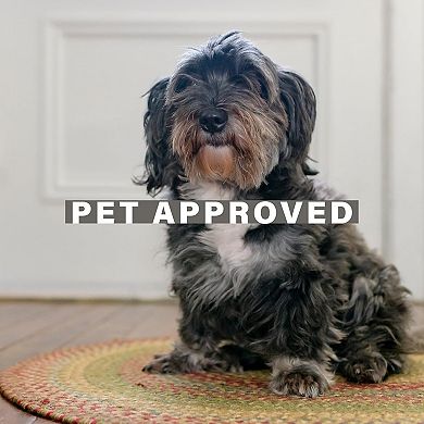 Homespice Azalea Jute Braided Rug Reversible Multi Color Rug