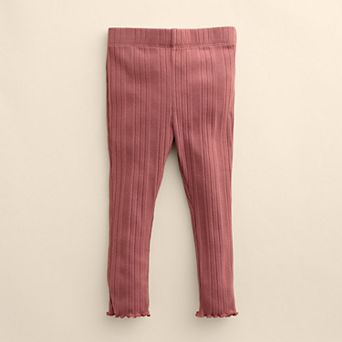 Baby & Toddler Girl Little Co. by Lauren Conrad Lettuce Edge Leggings