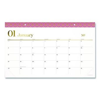 Workstyle Compact Deskpad, 17.75 x 11, 12-Month (Jan-Dec): 2026