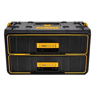 DeWalt ToughSystem 2.0 21.8 in Tool Box Black/Yellow