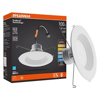 Sylvania TruWave White LED Retrofit Recessed Lighting 14 W