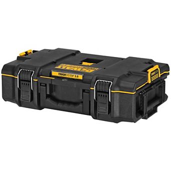 DeWalt ToughSystem 2.0 21.75 in Medium Tool Box Black/Yellow