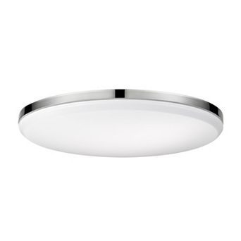 Globe Electric Ellington 2 in H X 14 in W X 14 in L Chrome Ceiling Light