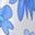 Blue White