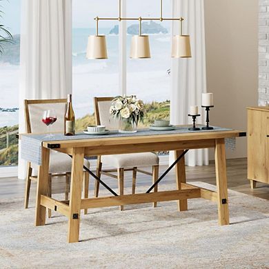 Heavy-Duty Modern Farmhouse Dining Table