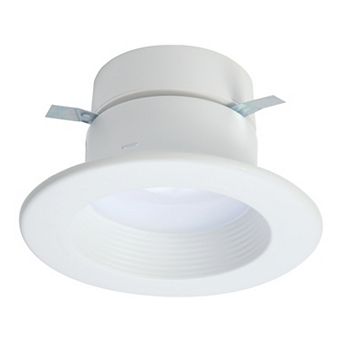 Halo RL4 Series Matte White 4 in W LED Retrofit Recessed Lighting 11.7 W