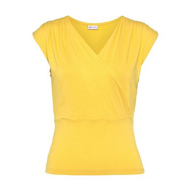 Lascana Women's Wrap Look Top