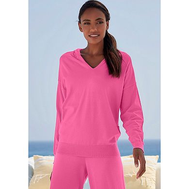 Lascana Women's Casual Knit Hoodie