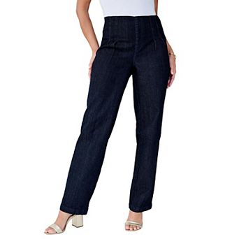 Jessica London Women's Plus Size Sculpt Fit Straight Leg Jean