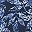 Navy Batik Leaves