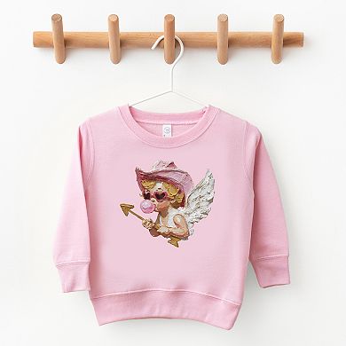 Cupid Heart Eyes Paint - Toddler Graphic Sweatshirt