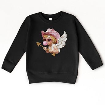 Cupid Heart Eyes Paint - Toddler Graphic Sweatshirt