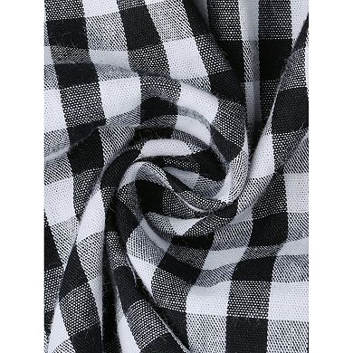 Women's Plus Size Boxer Shorts Summer Casual Lounge Ruffle Shorts Elastic Waist Drawstring Short