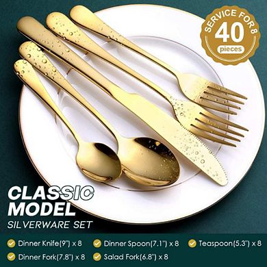 Mirror Polished Food Grade Flatware Set