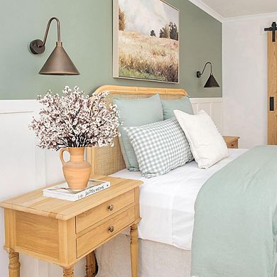 8-Pack White Artificial Baby’s Breath Flowers for Décor