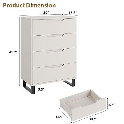 vertical black dresser Dresser 42