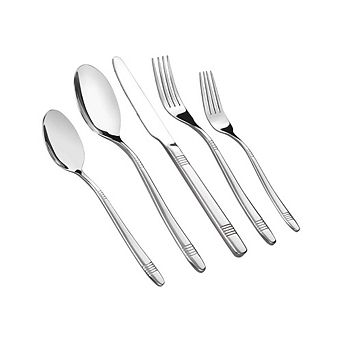 Silver Stainless Steel Kitchen Cutlery Set