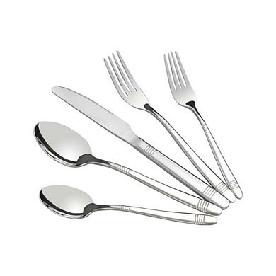 Silver Stainless Steel Kitchen Cutlery Set